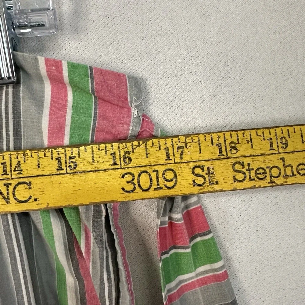 Homemade‎ Half Apron Striped Skirt Tie In The Back